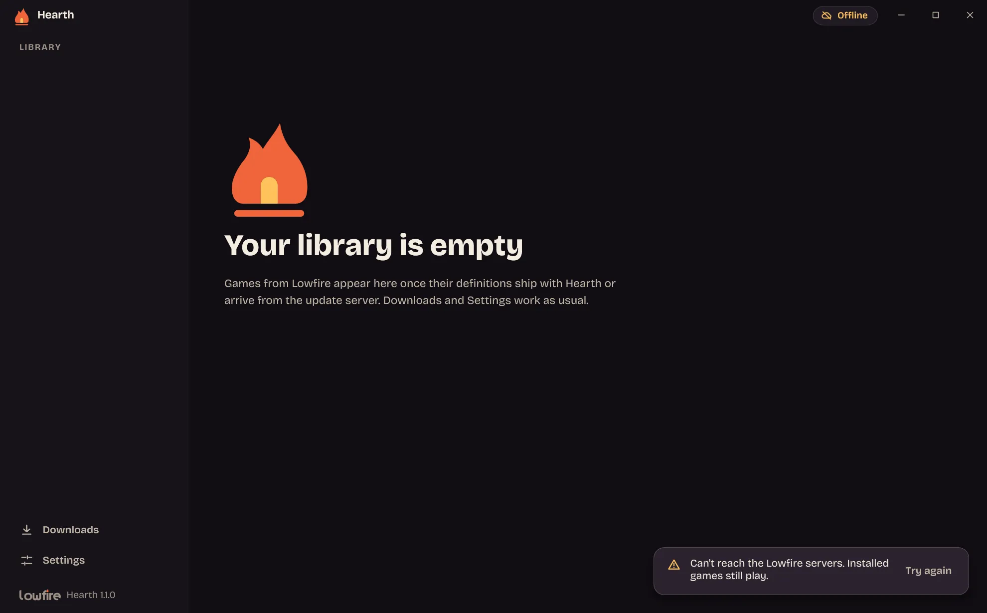 Hearth's library, waiting for the first game.
